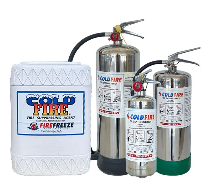 ColdFire Stainless Steel Fire Extinguisher