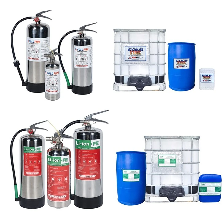 Lithium Battery fire extinguishers