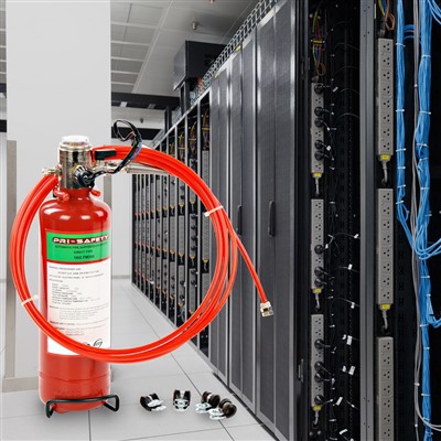 2kg 6kg 9kg Electrical Panel Fire Protection System 1230 FM200 Hfc-227ea Electrical Cabinet Fire Systems
