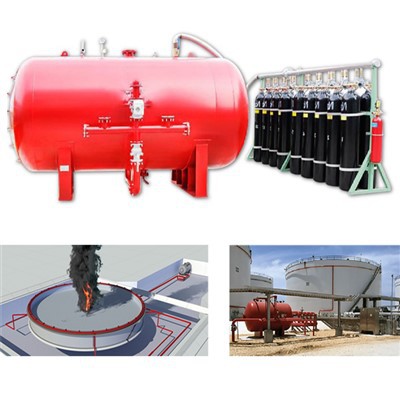 CAFS Foam Mist Fire Suppression System For Generator
