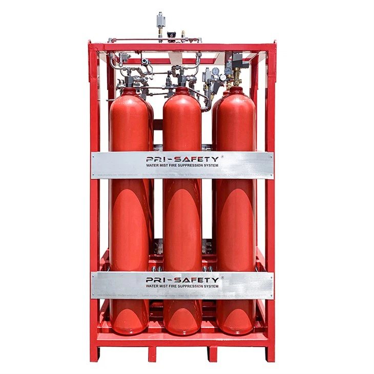 Gas Cylinder Pressurized Water Mist Fire System