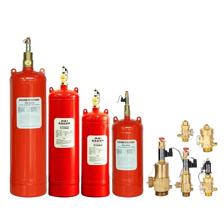Clean Agent FM-200 HFC-227ea Fire Fighting System For Building