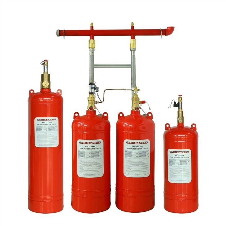 FK-5112 Clean Agent Gas Total Floding Systems With Fire Alarm System