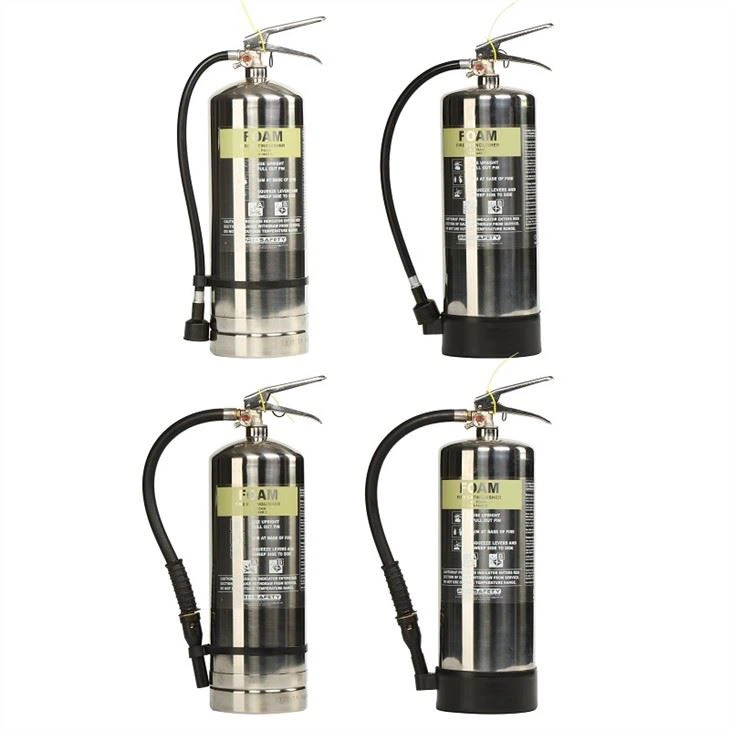 6L Stainless Steel Foam Fire Extinguisher