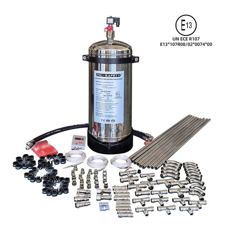 Mining Vehicles Automatic Fire Suppression System