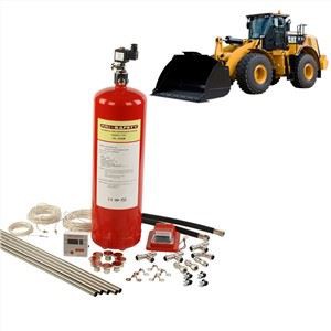 Agriculture Machine Electrical Model Automatic Fire Suppression System With Sensors