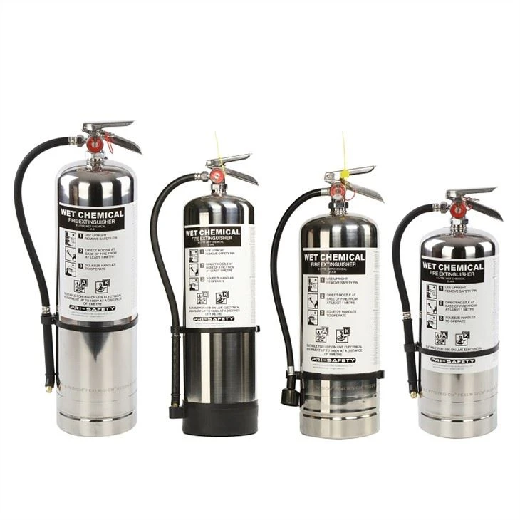 Stainless Steel Type K Wet Chemical Fire Extinguisher Kitchen Wholesale