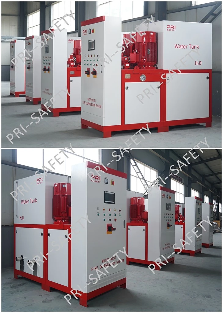 High Pressure Water Mist System For Protecting Electrical Equipment Server Rooms Water Mist Fire Protection System Manufacturers high quality