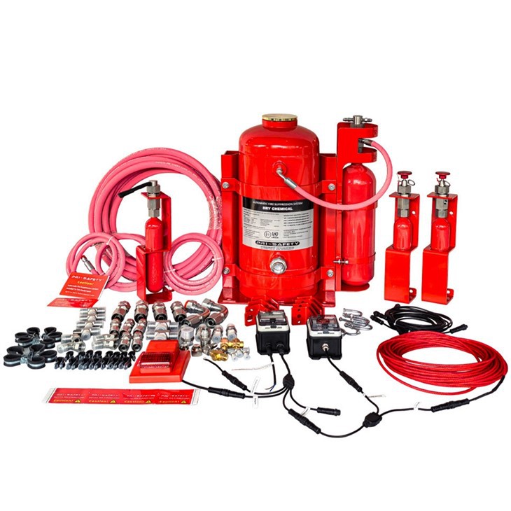 automatic fire suppression system for vehicles
