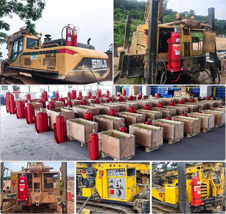 Vehicle Fire Suppression System