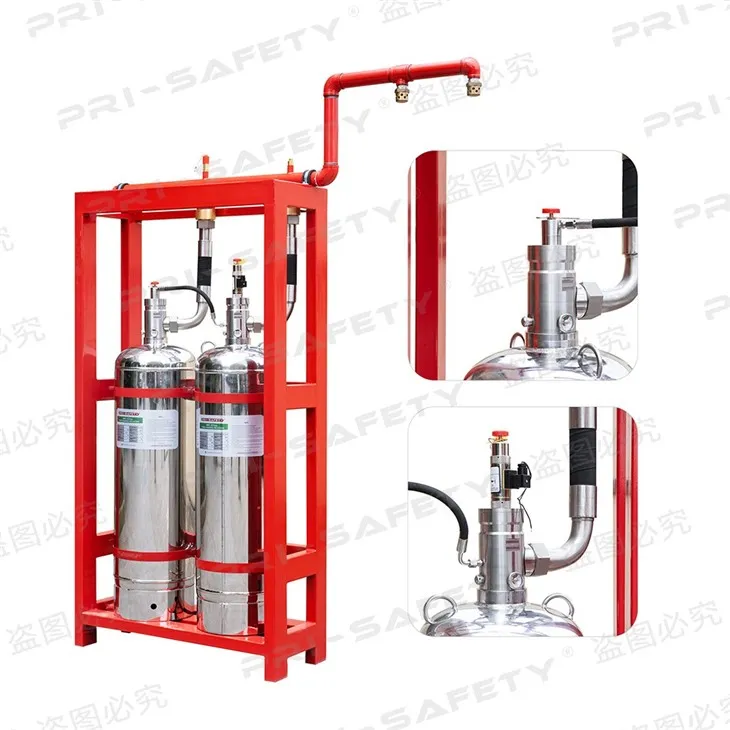 FM200 Fire System For Railway Station Metro Station Electrical And Control Rooms Clean Agent FK5112 Novec 1230 Fire Suppression System suppliers