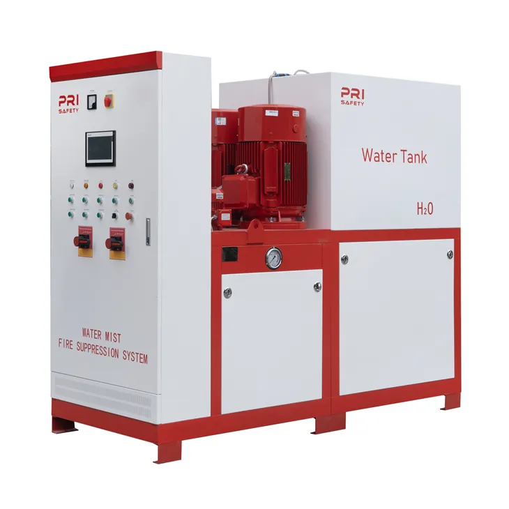 High Pressure Water Mist Fire System For Oil Gas Facilities And Petrochemical Plants Water Mist System Fire Suppression System factory