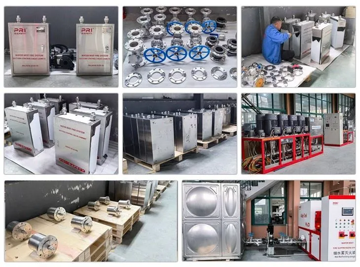 High Pressure Water Mist System For Marine Vessels Ships Offshore Fire Protection Water Mist System Fire Suppression System high quality